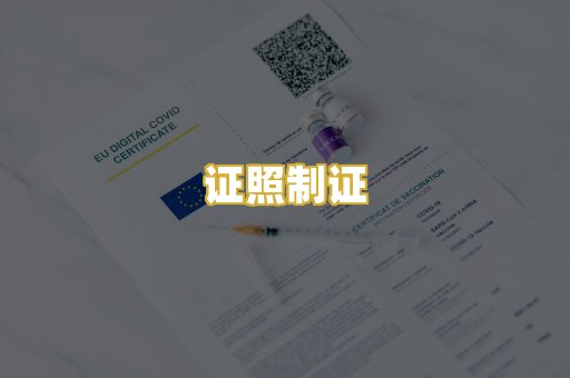 证照制证